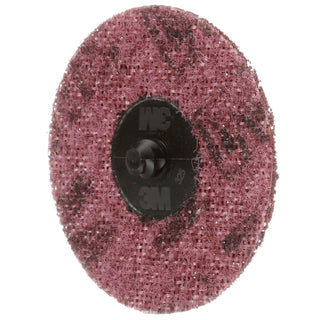 Scotch-Brite Roloc Surface Conditioning Disc, 07486, SC-DR, A/O Medium, TR, 3 in