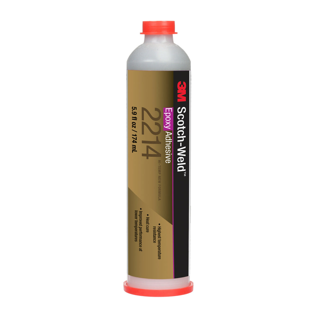 3M Scotch-Weld Epoxy Adhesive 2214, Hi-Temp New Formula, Gray, 6 fl oz ...