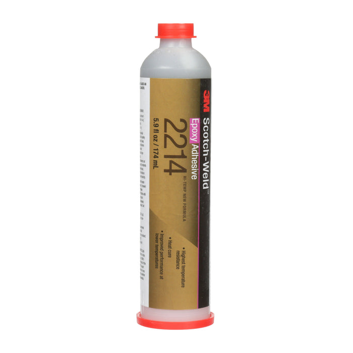 3M Scotch-Weld Epoxy Adhesive 2214, Hi-Temp New Formula, Gray, 6 fl ozCartridge