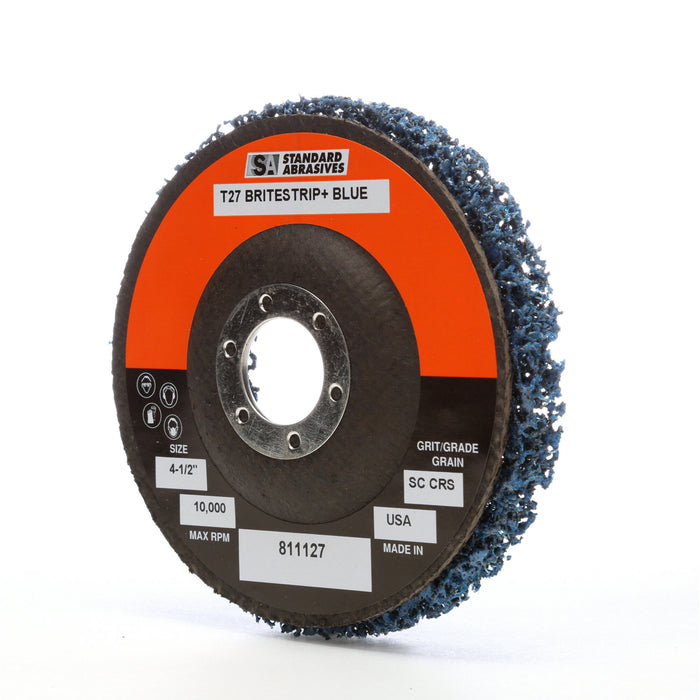 Standard Abrasives Type 27 Cleaning Pro Disc, 811127, 4-1/2 in x 1/2 in x 7/8 in