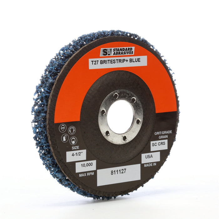 Standard Abrasives Type 27 Cleaning Pro Disc, 811127, 4-1/2 in x 1/2 in x 7/8 in