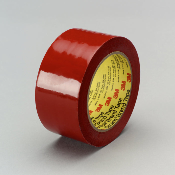 3M Polyethylene Tape 483, Red, 1 in x 36 yd, 5.0 mil