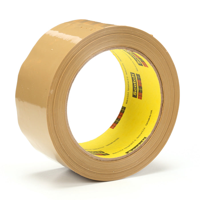 Scotch® Box Sealing Tape 375, Tan, 48 mm x 50 m