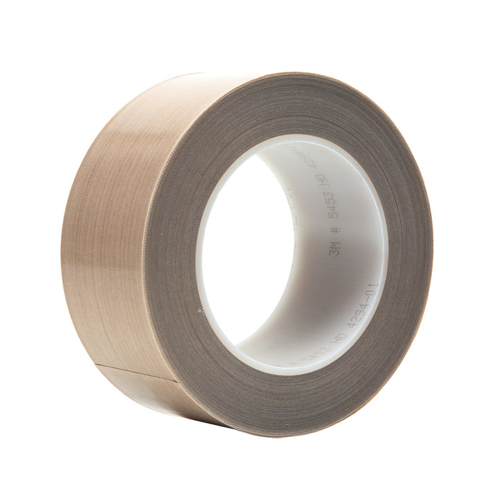 3M PTFE Glass Cloth Tape 5453, Brown, 6 in x 36 yd, 8.2 mil
