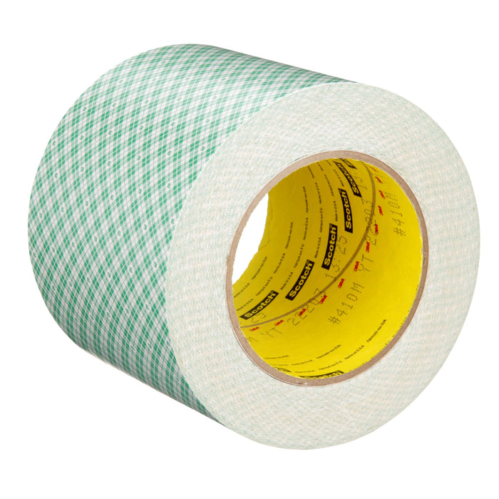 3M Double Coated Paper Tape 410M, Natural, 4 in x 36 yd, 5 mil