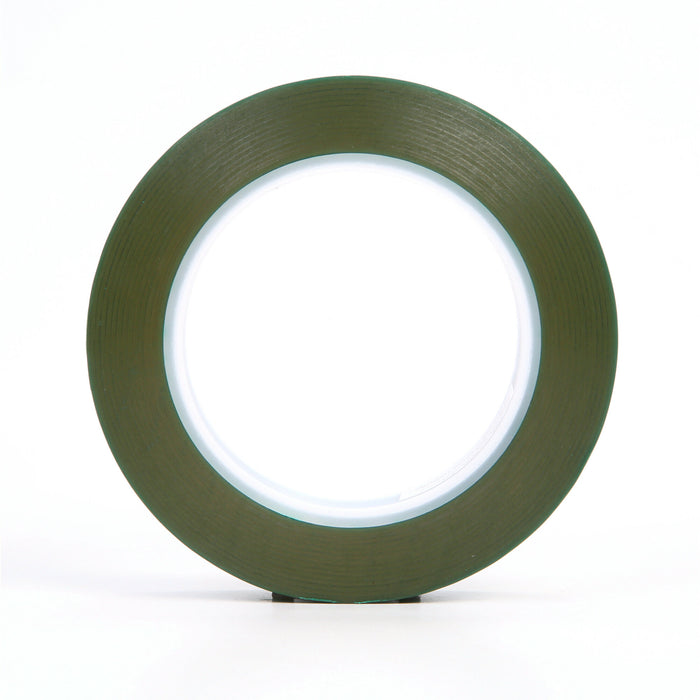 3M Polyester Tape 8992, Green, 3/4 in x 72 yd, 3.2 mil, 48 rolls percase