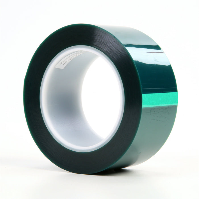 3M Polyester Tape 8992, Green, 2 in x 72 yd, 3.2 mil