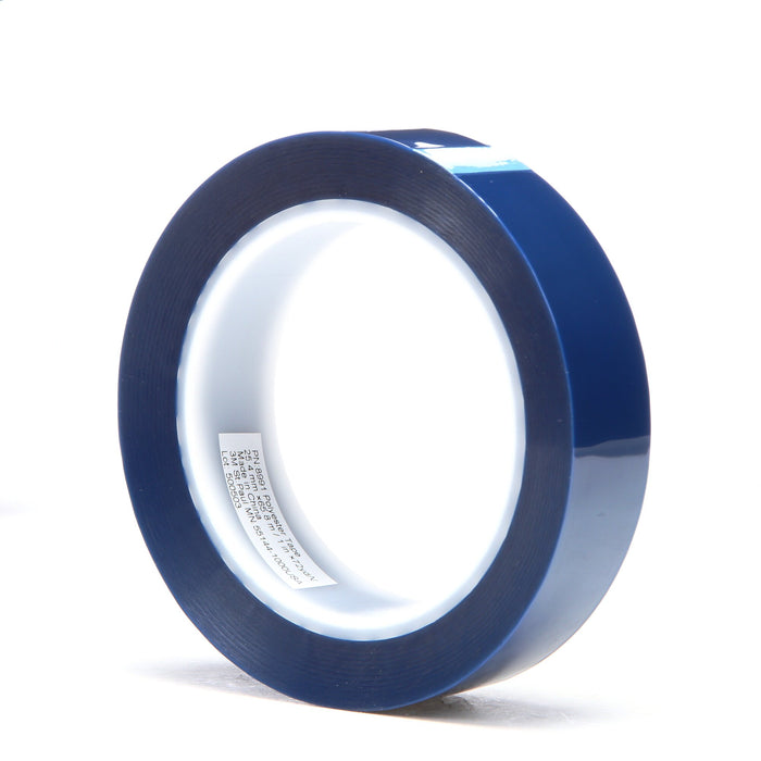 3M Polyester Tape 8991, Blue, 1 in x 72 yd, 2.4 mil