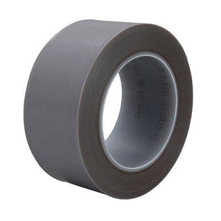 3M PTFE Film Tape 5481, Gray, 1 in x 36 yd 6.8 mil