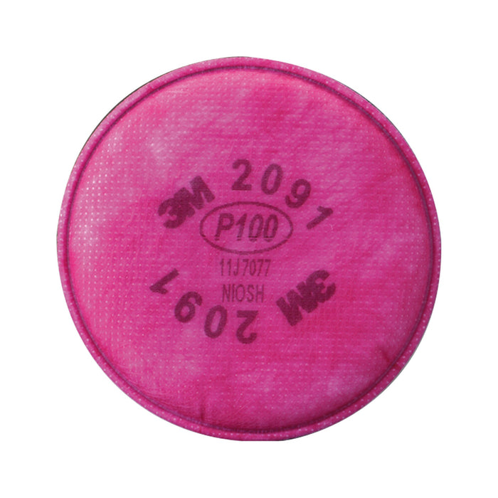 3M Particulate Filter 2091/07000(AAD), P100 100 EA/Case