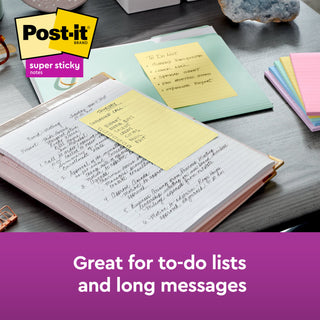 Post-it® Super Sticky Notes 660-5SSCY