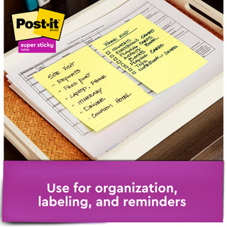 Post-it® Super Sticky Notes 660-5SSCY