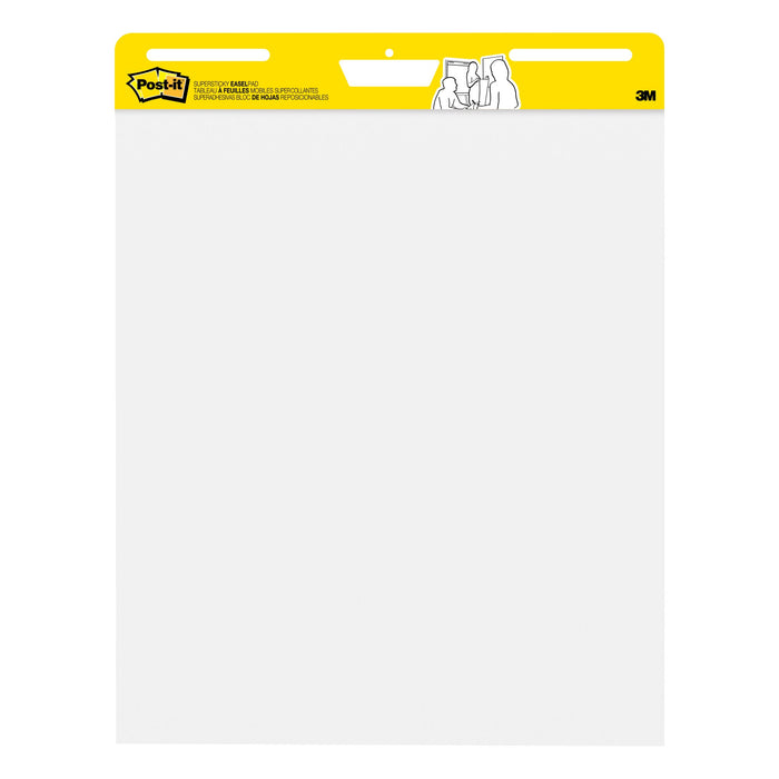 Post-it® Super Sticky Easel Pad 559 VAD 6PK, 25 in. x 30 in., White