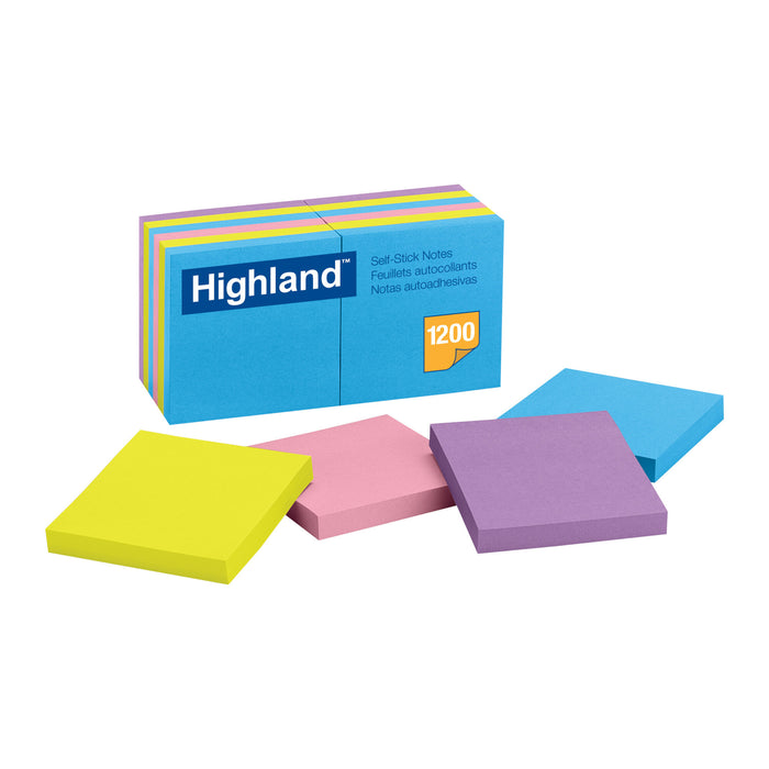 Highland Notes 6549-B, 3 in x 3 in (7.62 cm x 7.62 cm)