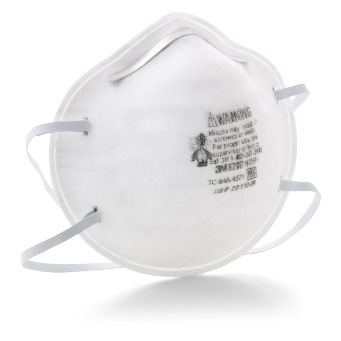 3M Particulate Respirator 8200/07023(AAD), N95 160 EA/Case