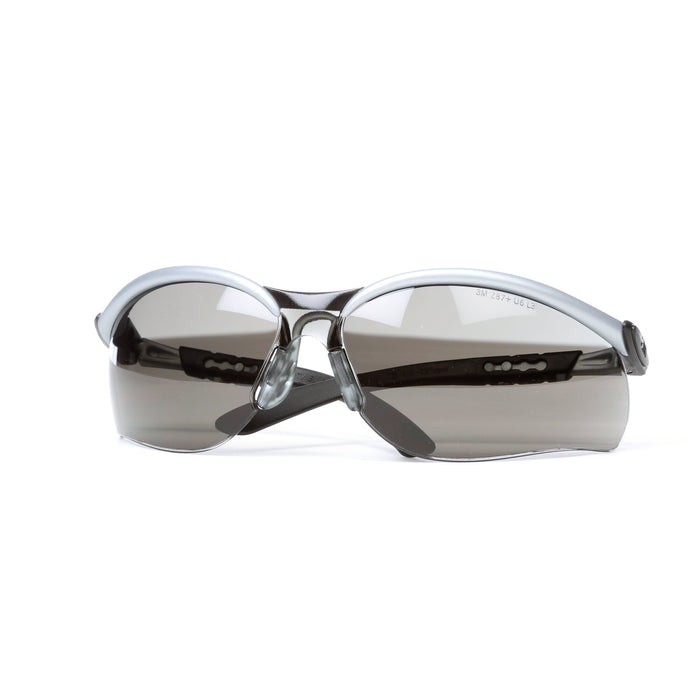 3M BX Protective Eyewear 11381-00000-20, Grey Anti-Fog Lens,Silver/Black Frame