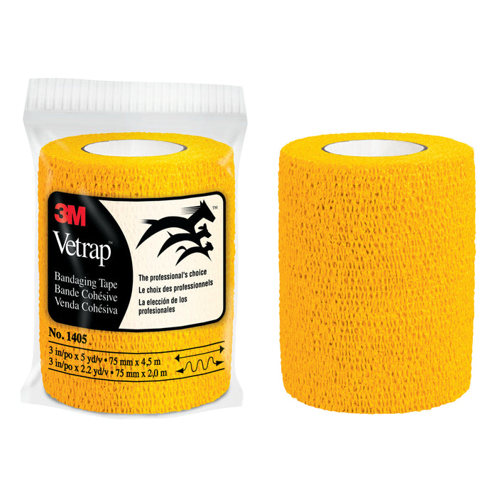 3M Vetrap Bandaging Tape Bulk Pack, 1405GD Bulk Gold