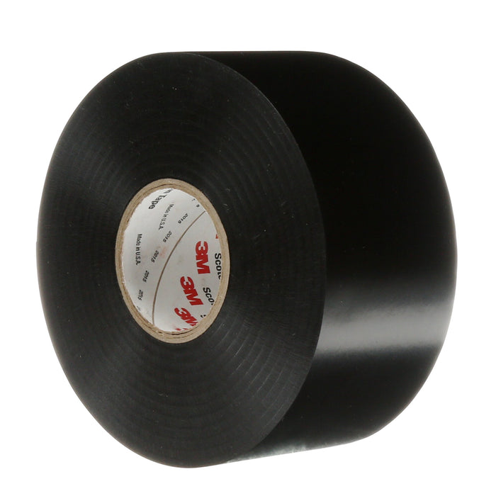 3M Scotchrap Vinyl Corrosion Protection Tape 50, 4 in x 100 ft,Unprinted, Black