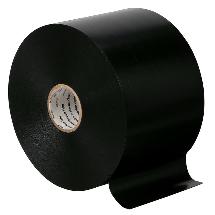 3M Scotchrap Vinyl Corrosion Protection Tape 51, 4 in x 100 ft,Unprinted, Black