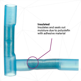 3M Scotchlok Butt Connector Heatshrink, MH14BCX