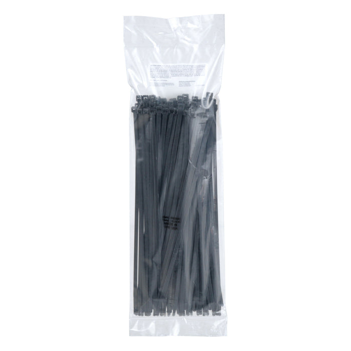 3M Cable Tie CT11BK50-C, curved tip allows for faster threading andinstallation