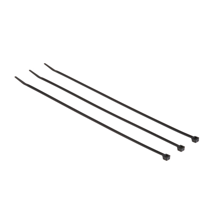 3M Cable Tie CT11BK50-C, curved tip allows for faster threading andinstallation