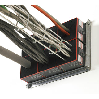 3M Fire Barrier Pass-Through Triple Mounting Brackets PT4TMB, 4inSquare,