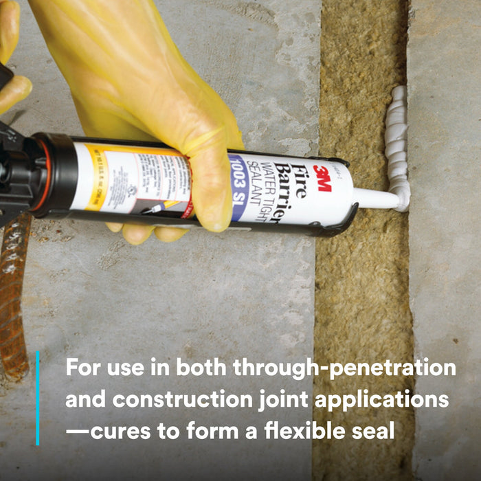 3M Fire Barrier Water Tight Sealant 1003 SL, Gray, 20 fl oz SausagePac