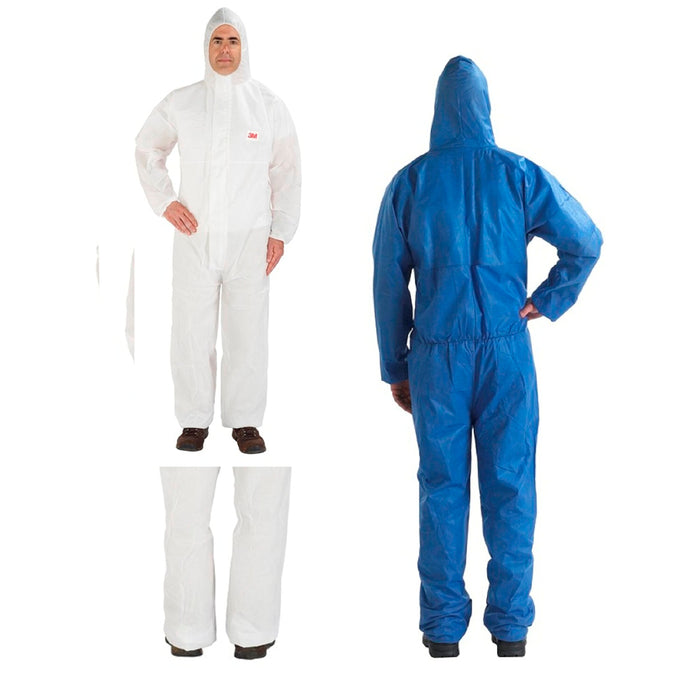 3M Disposable Protective Coverall 4515-M, White, Type 5/6