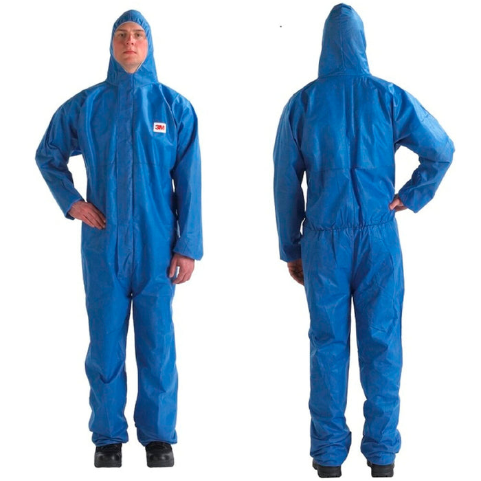 3M Disposable Protective Coverall 4515-M Blue Type 5/6