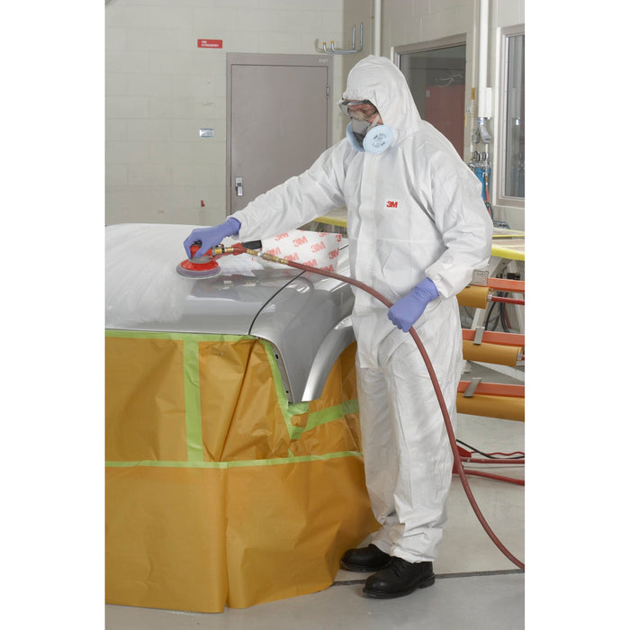 3M Disposable Protective Coverall 4510-XL White Type 5/6