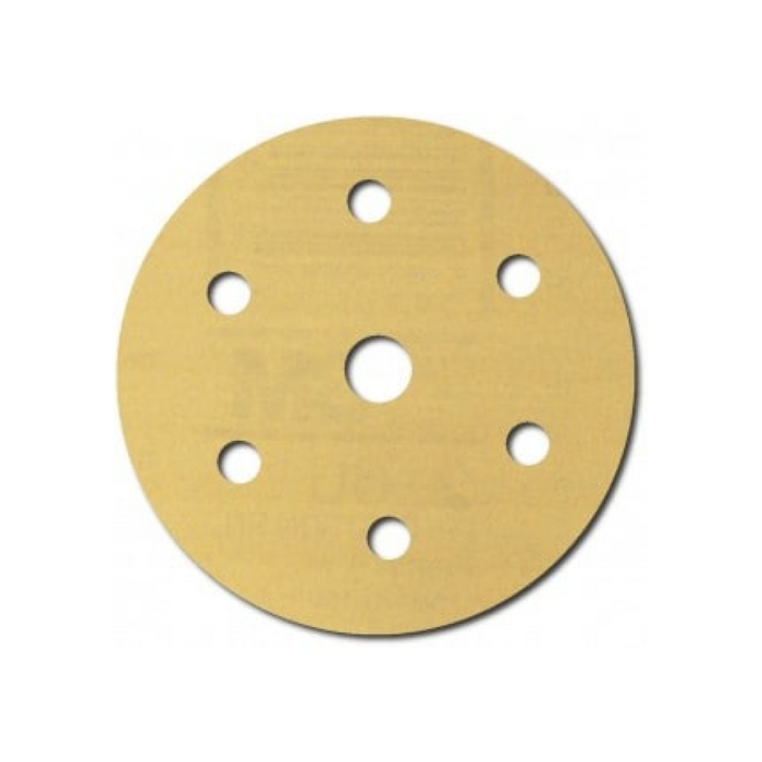 3M Hookit Gold Disc 236U, 00979, 6 in, P180, 100 discs per carton