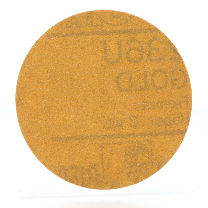 3M Hookit Gold Disc, 00918, 3 in, P150, 50 discs per carton