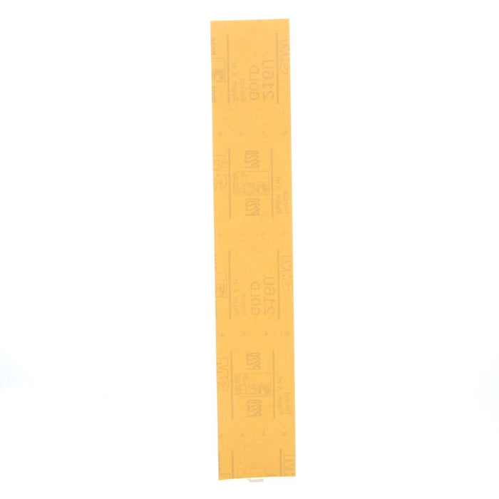 3M Hookit Gold Sheet, 02469, P220, 2-3/4 in x 16 in, 50 sheets per
carton
