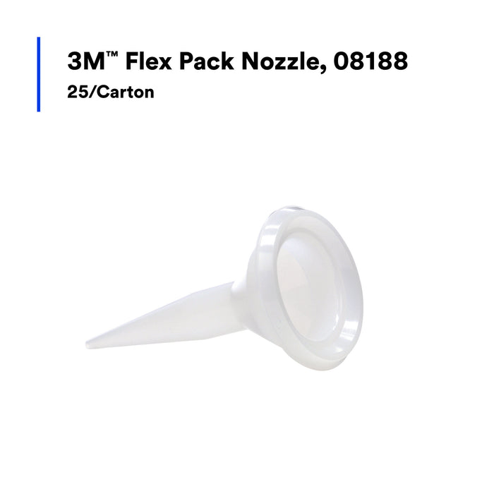 3M Flex Pack Nozzle, 08188, 25 per carton