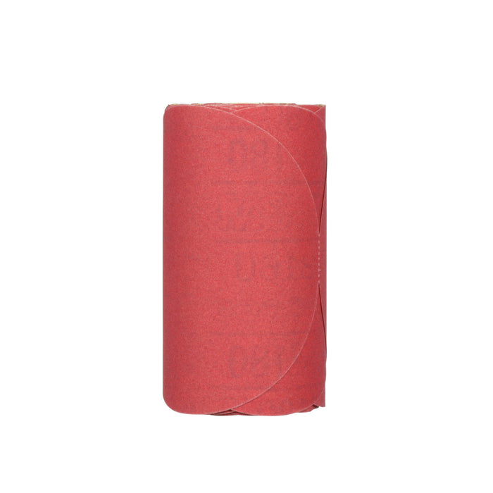 3M Red Abrasive Stikit Disc, 01112, 6 in, P180 grade, 100 discs perroll
