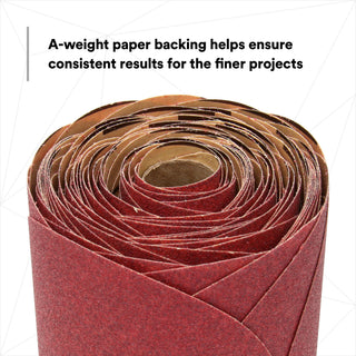 3M Red Abrasive Stikit Disc, 01116, 6 in, P80, 100 discs per roll