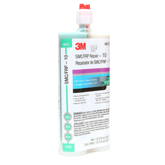 3M SMC/Fiberglass Repair Adhesive-10, 08272, Green, 400 mL Cartridge