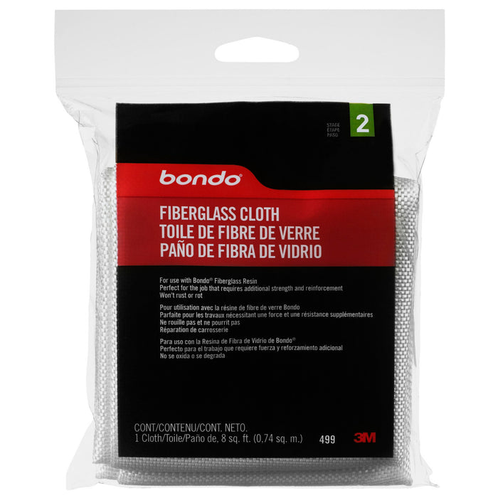 Bondo® Fiberglass Cloth, 00499, 8 sq ft