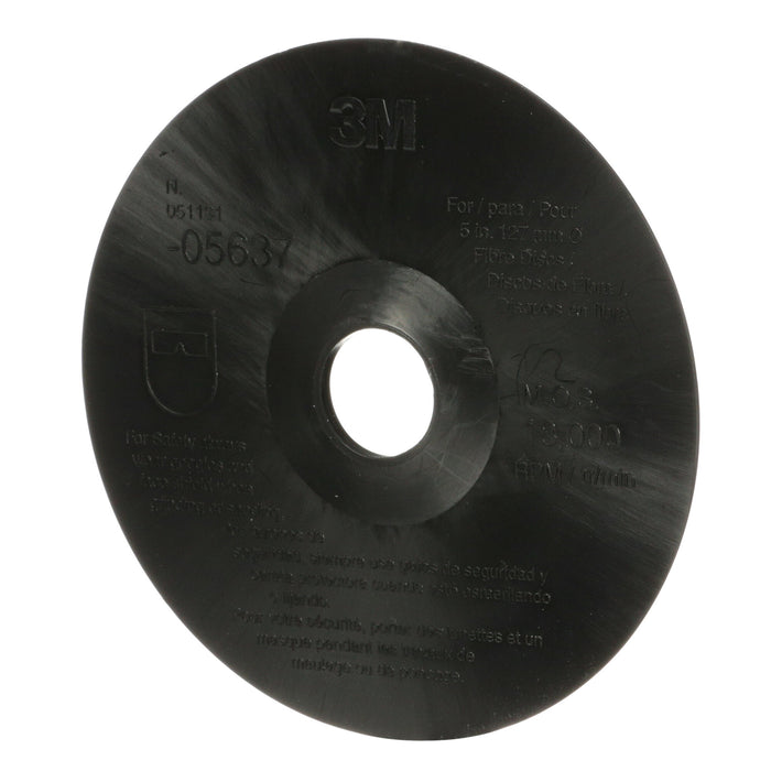 3M Fibre Disc Backup Pad, 05637, 5 in x 7/8 in