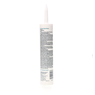 3M Marine Grade Silicone Sealant, PN08027, White, 304 mL Cartridge