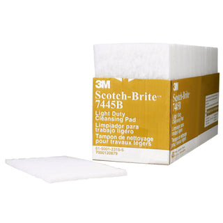 Scotch-Brite Light Cleansing Hand Pad 7445B, HP-HP, Nepheline Syenite Super Fine