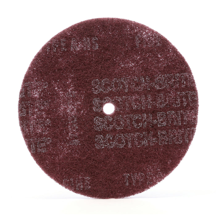 Scotch-Brite High Strength Disc, 6 in x 1/2 in, A VFN, 10/Pac