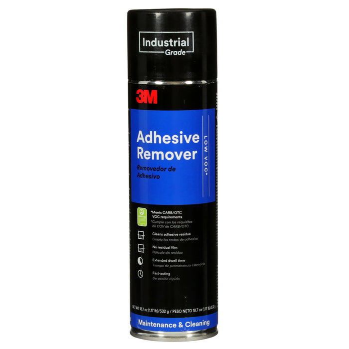 3M Adhesive Remover Low VOC <20%, 24 fl oz Can (Net Wt 18.7 oz)