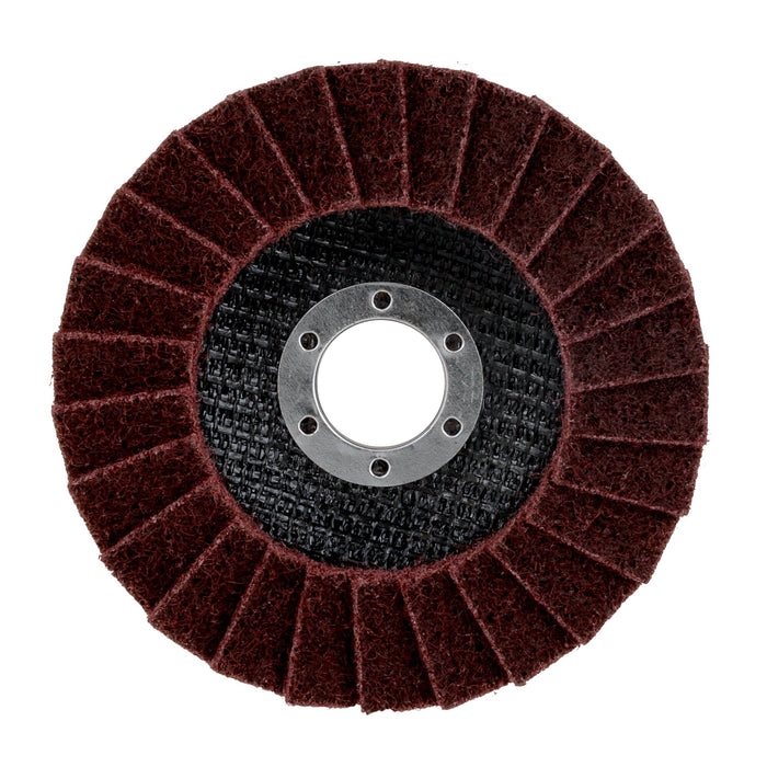 Standard Abrasives Surface Conditioning Flap Disc, 821210, 4-1/2 in x7/8 in MED