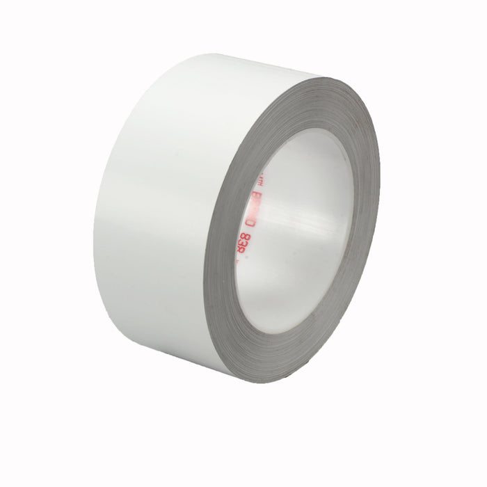 3M Weather Resistant Film Tape 838, White, 2 in x 72 yd, 3.4 mil