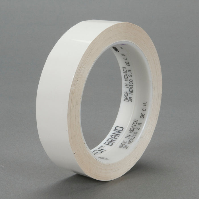 3M Polyester Film Tape 850, White, 3/4 in x 72 yd, 1.9 mil