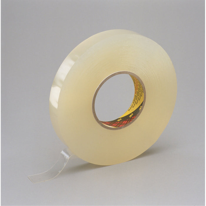 3M Double Coated Removable Foam Tape 4658F, Clear, 1/2 in x 27 yd, 31mil
