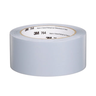 3M General Purpose Vinyl Tape 764, Gray, 2 in x 36 yd, 5 mil, 24 Roll/Case