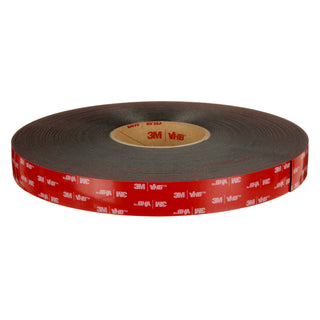 3M VHB Tape 5925, Black, 1 in x 72 yd, 25 mil
